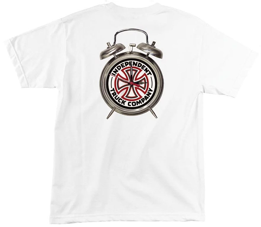 Футболка мужская Independent x Thrasher Time To Grind White фото 2