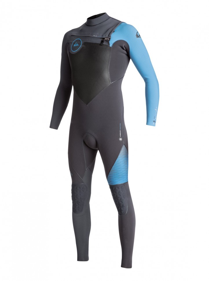 Гидрокостюм мужской QUIKSILVER 32 Hl+ Graphite/ Gun Metal/ Sea Blue фото 3