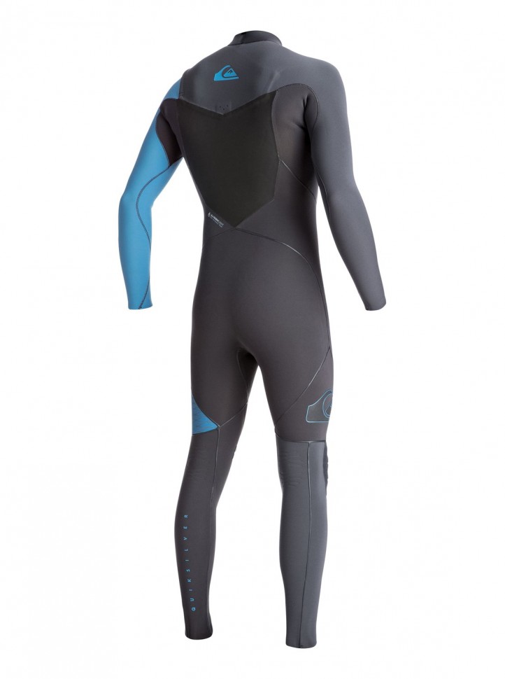 Гидрокостюм мужской QUIKSILVER 32 Hl+ Graphite/ Gun Metal/ Sea Blue фото 4
