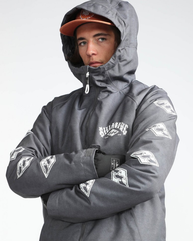 Куртка сноубордическая мужская BILLABONG All Day Asphalt фото 5
