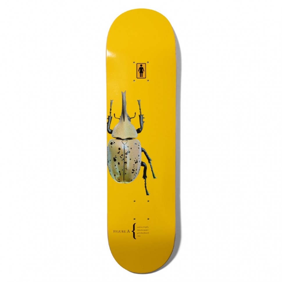 фото Дека для скейтборда girl brophy beetles v2 deck 8.25 дюйм