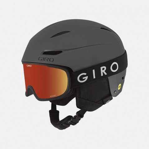 Маска Горнолыжная GIRO Roam BLACK CORE/AMBER SCARLET/YELLOW фото 3
