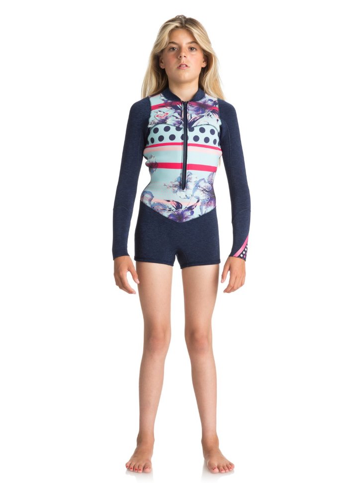 Гидрокостюм для девочек-подростков ROXY G2M Pop Ls Navy