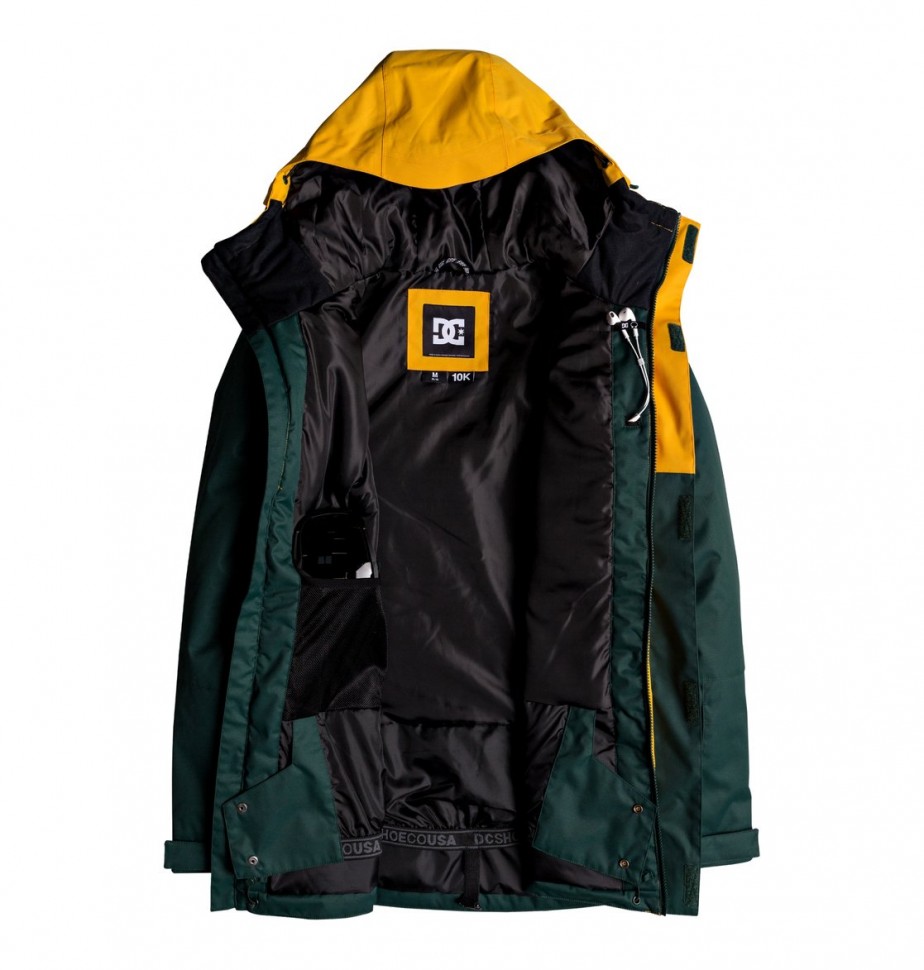 Куртка для сноуборда мужская DC SHOES Defy M Pine Grove фото 3