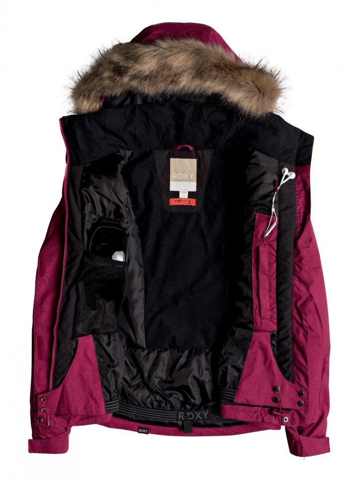 Куртка для сноуборда женская ROXY Jet Ski Solid J J Beet Red фото 3