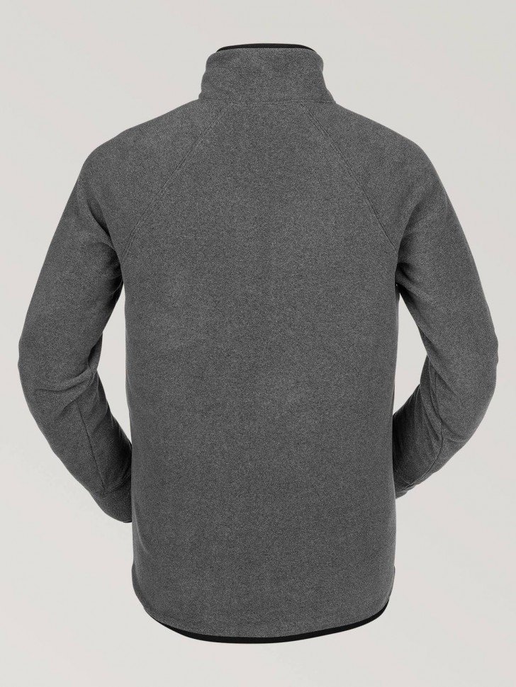 Флисовая толстовка с полартек VOLCOM Polartec® 1/2 Zip Heather Grey фото 2