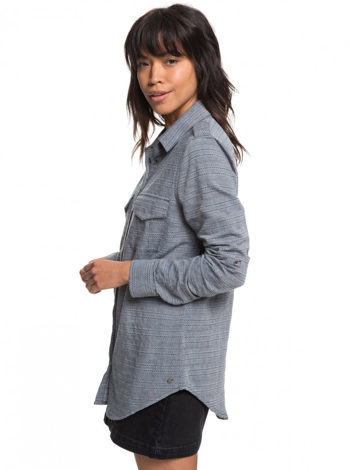 Блузка ROXY Militaryinflust J Dress Blues фото 2