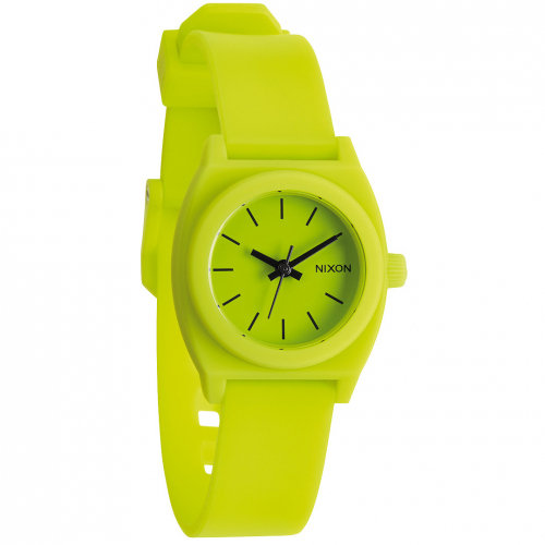 Часы NIXON Small Time Teller P A/S Lime