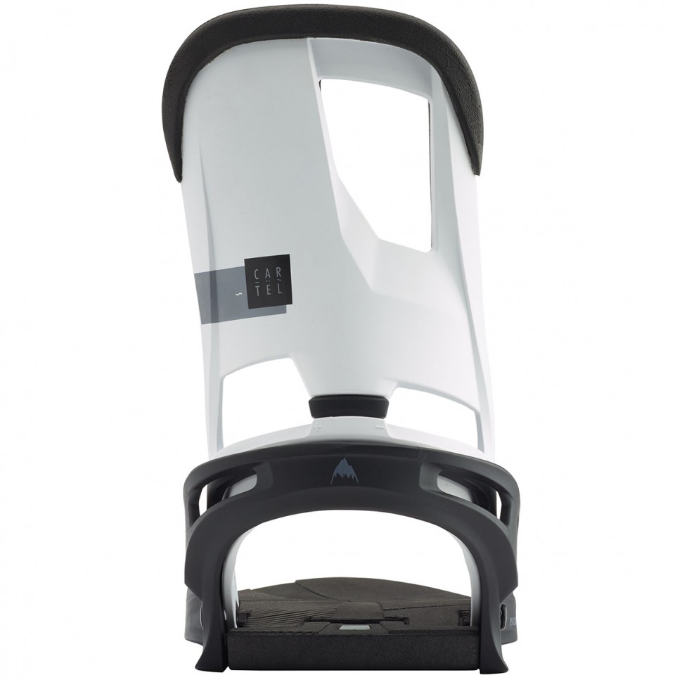 Крепления для сноуборда мужские BURTON Cartel Black/White 2020 фото 3