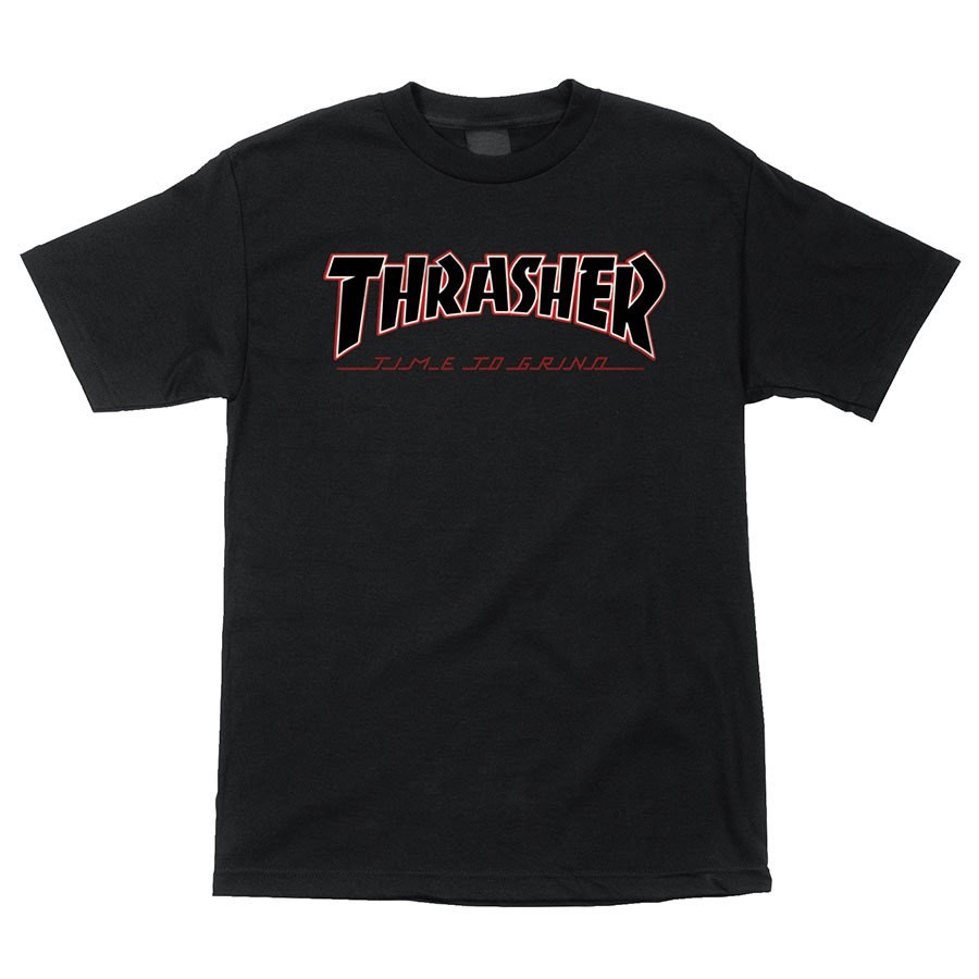 Футболка мужская Independent x Thrasher Time To Grind Black фото 2