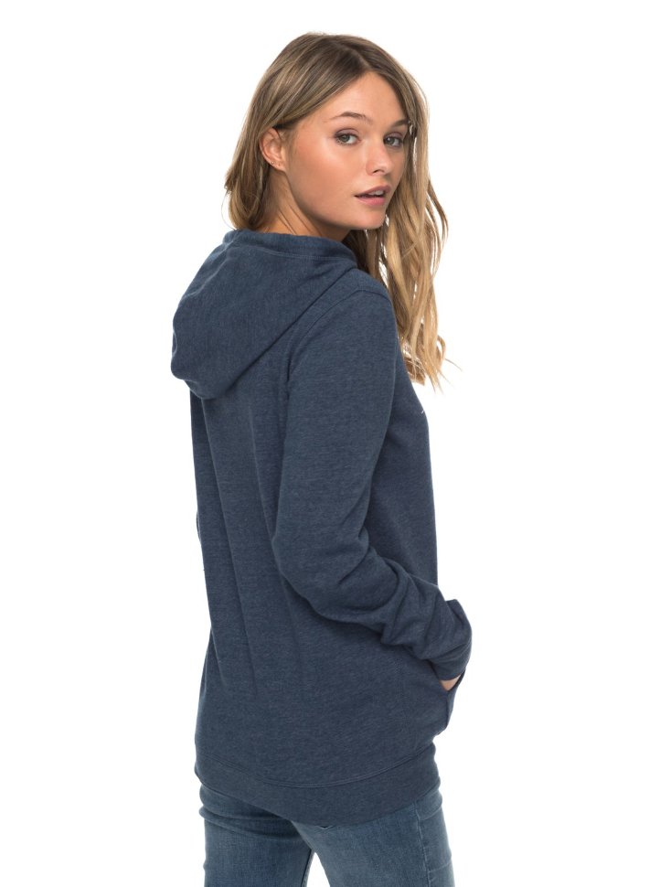 Кардиган женский ROXY Fullofjoyzip J Dress Blues Heather фото 4