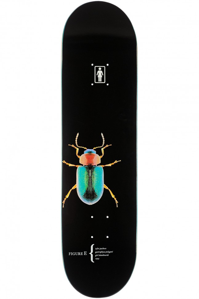фото Дека для скейтборда girl pacheco beetles v2 deck 8.125 дюйм