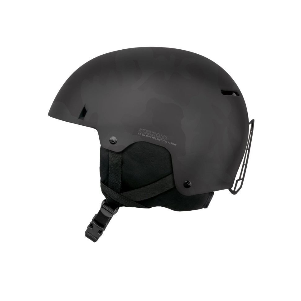 фото Шлем горнолыжный sandbox helmet icon snow black camo