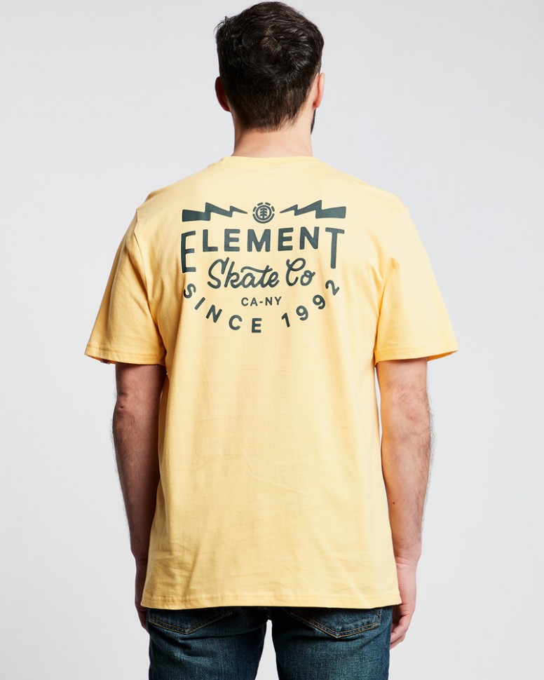 Футболка мужская ELEMENT Zap Ss Tee Ftm Banana фото 2