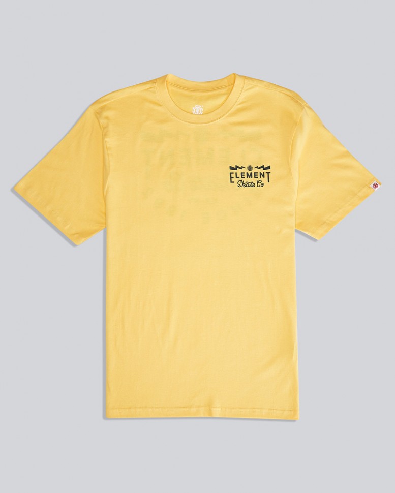 Футболка мужская ELEMENT Zap Ss Tee Ftm Banana фото 4