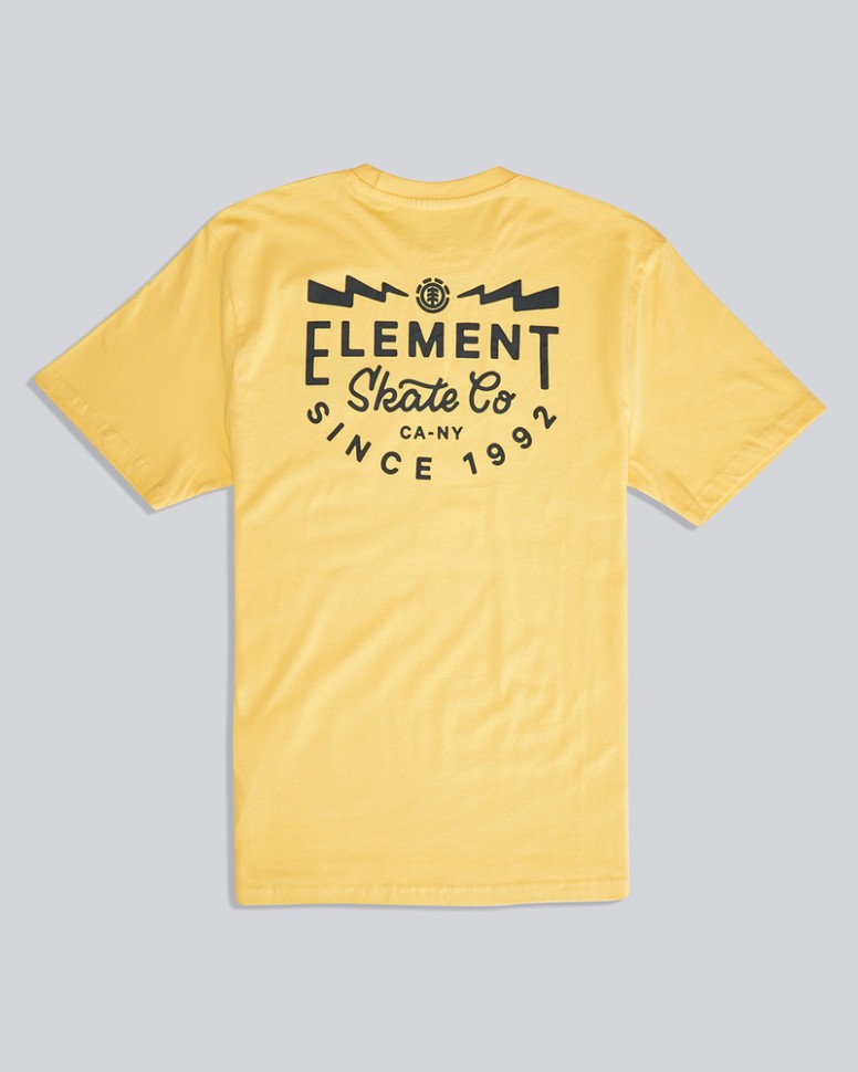 Футболка мужская ELEMENT Zap Ss Tee Ftm Banana фото 5