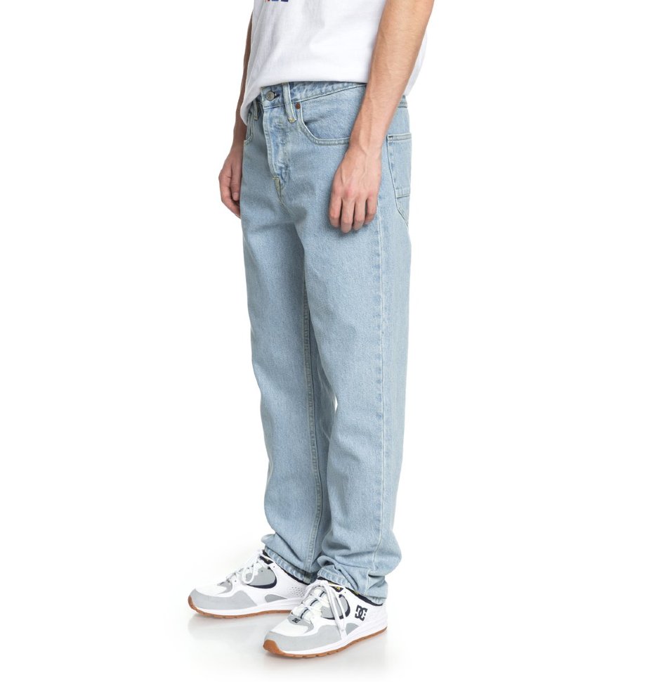 Джинсы мужские DC SHOES Worker Relaxed M Vintage Bleach фото 2