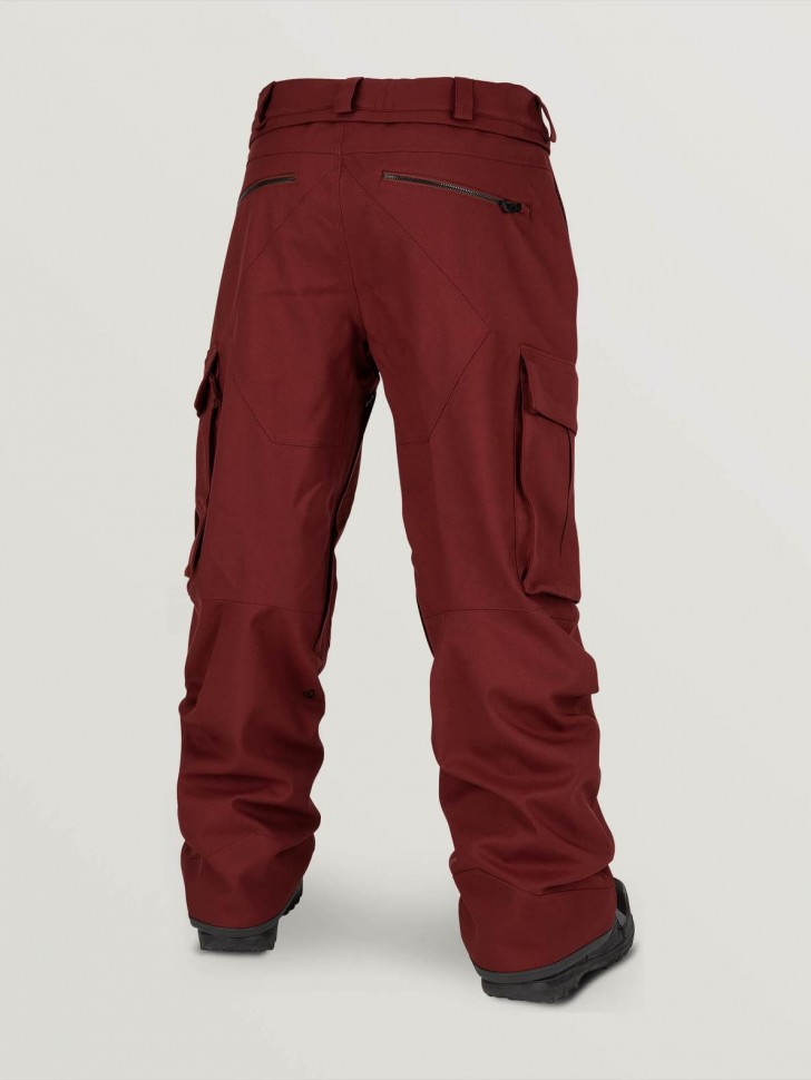 фото Штаны для сноуборда мужские volcom v.co twenty one pant burnt red