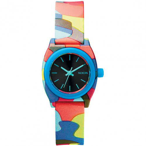 Часы NIXON Small Time Teller P A/S Neo Preen