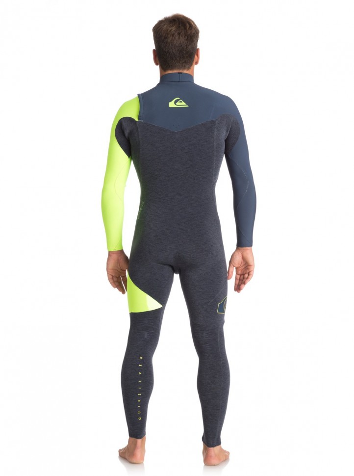 Гидрокостюм мужской QUIKSILVER 32 Hl Heather Slate/ Slate/ Safety Y фото 2