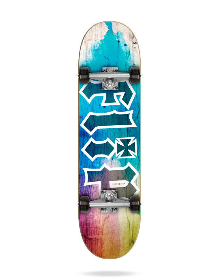 Комплект Скейтборд FLIP Hkd Complete TIE DYE BLUE 7,25"