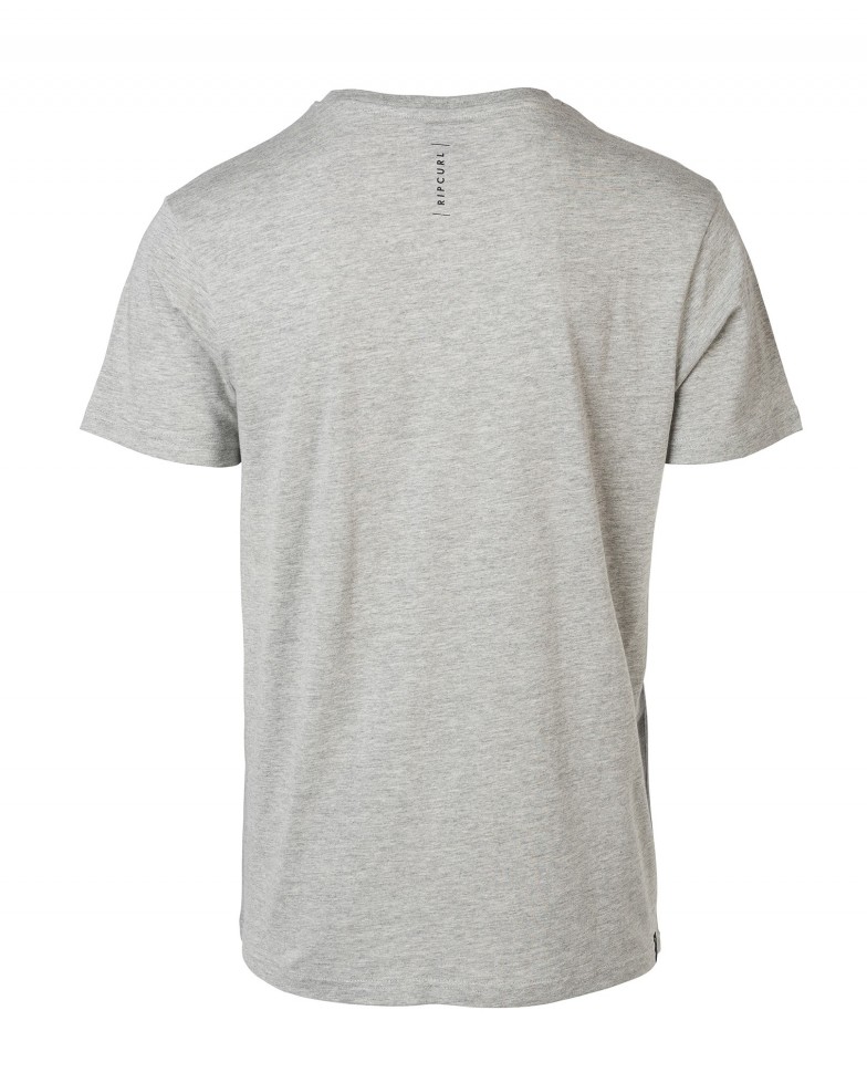Футболка RIP CURL A-Frame Tee Cement Marle фото 2