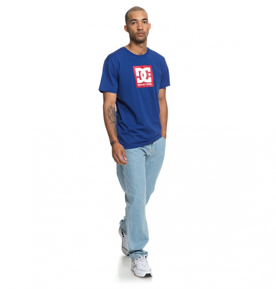 Футболка DC SHOES Square Star Ss M Sodalite Blue фото 3