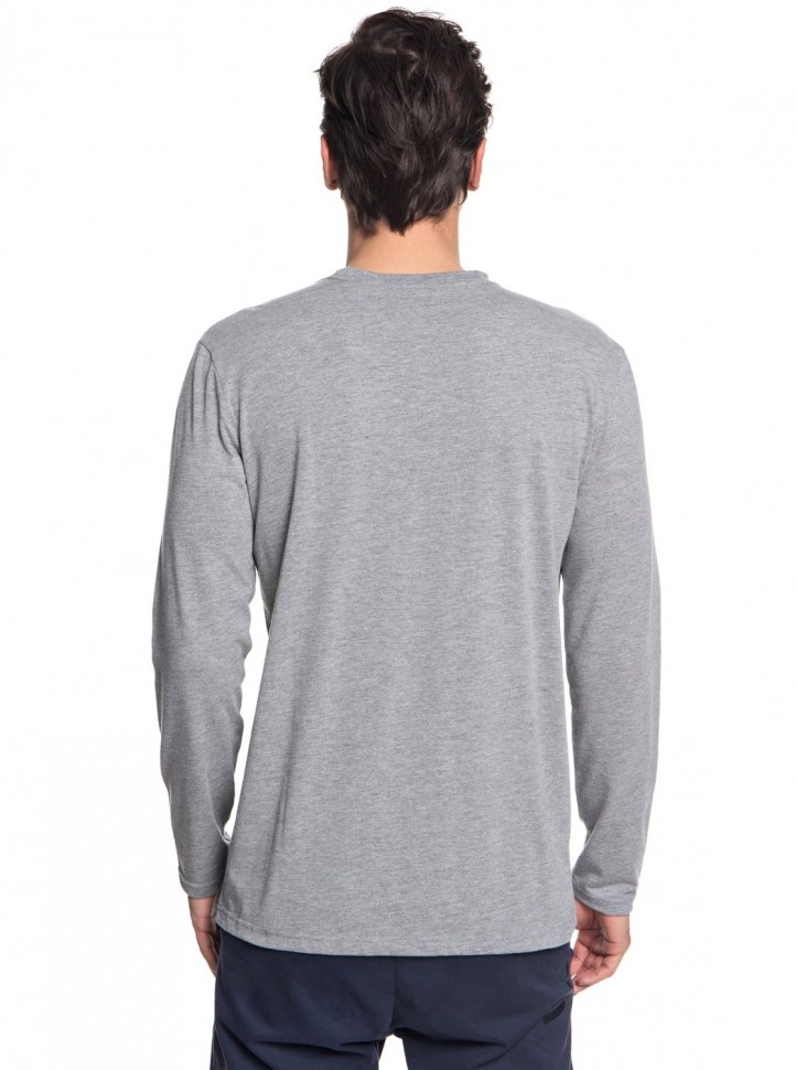 Лонгслив мужской QUIKSILVER Doublestringer M Medium Grey Heather фото 4