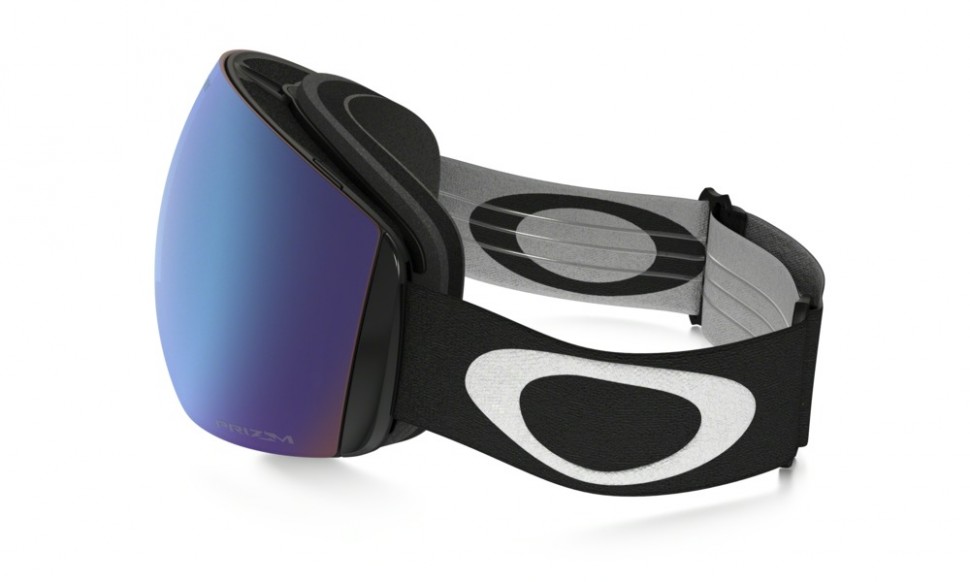 Маска горнолыжная OAKLEY FLight Deck Matte Black/Prizm Sapphire Iridium фото 4