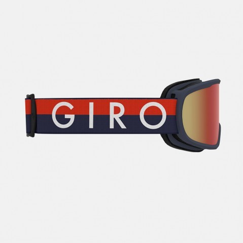 Маска горнолыжная GIRO Roam MIDNIGHT RED THROWBACK/AMBER SCARLET/YELLOW фото 2