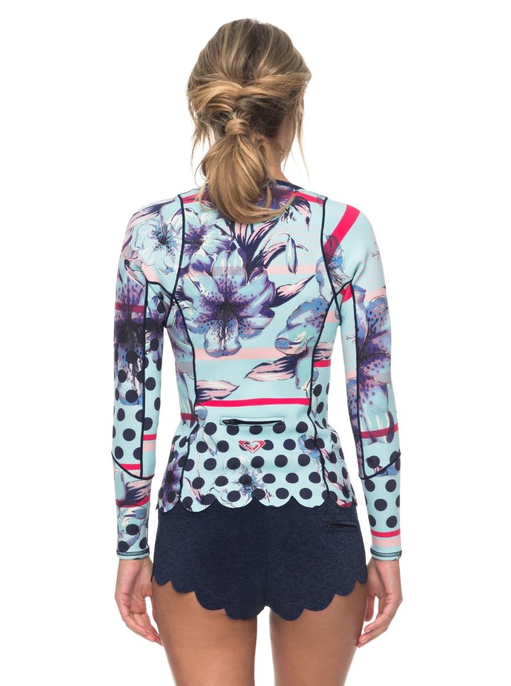 Гидрокуртка женская ROXY 1M Pop Ls J Navy фото 4