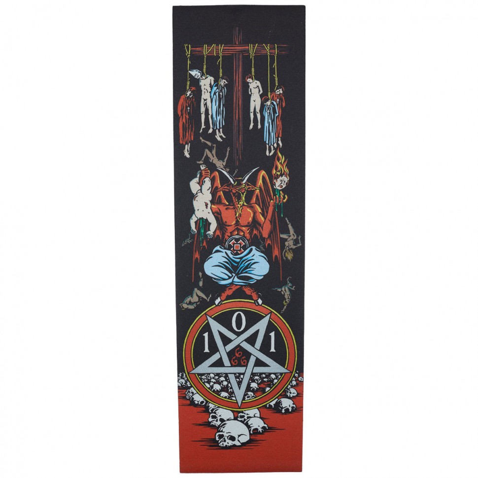 Шкурка для скейтборда 101 Devil Worship Grip Tape 5