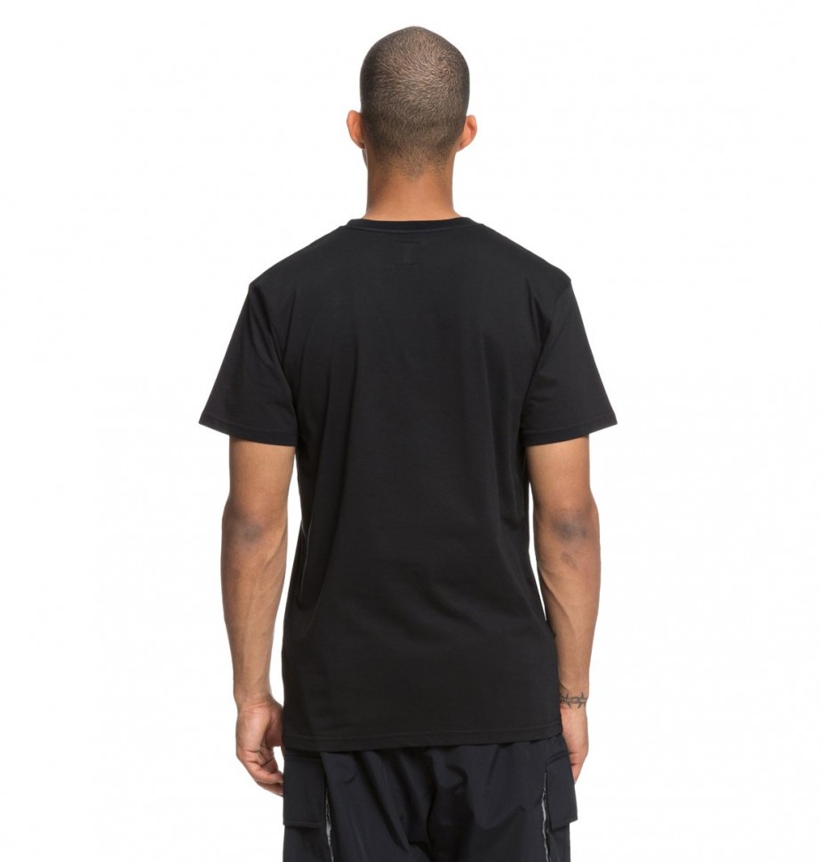 Футболка DC SHOES Square Star Ss M Black фото 5