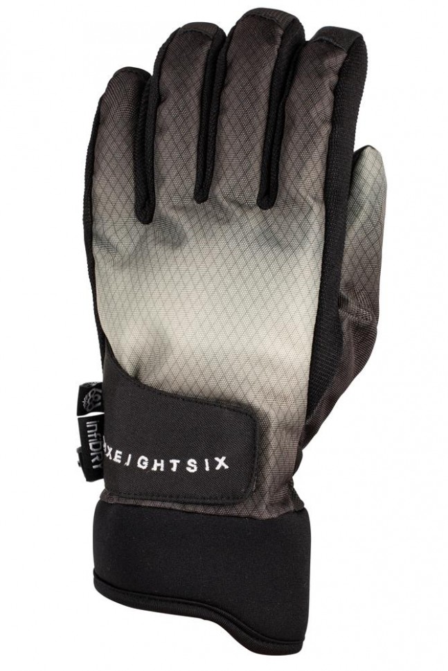 фото Перчатки для сноуборда женские 686 wms crush glove black fade
