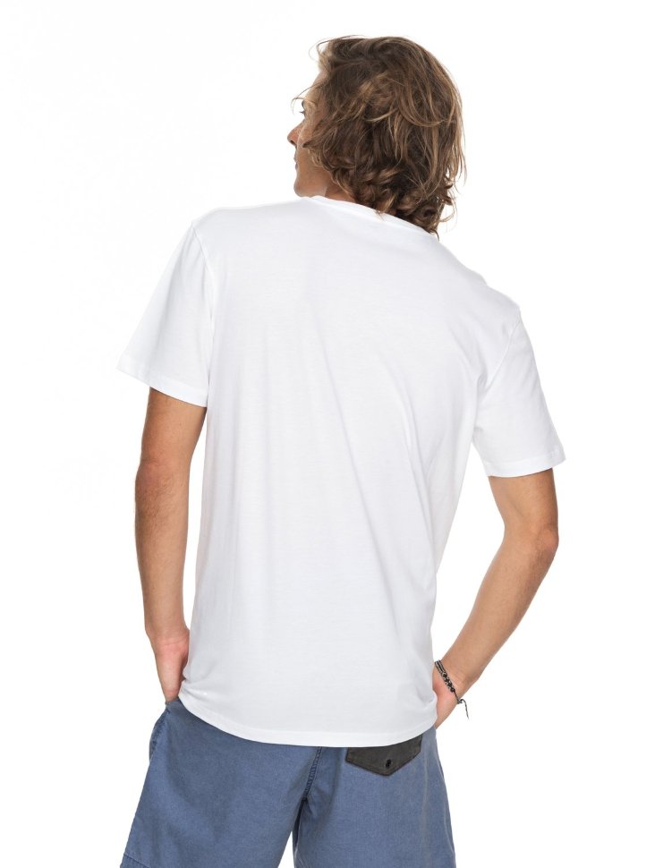 Футболка мужская QUIKSILVER Ssclafluidt M White фото 3