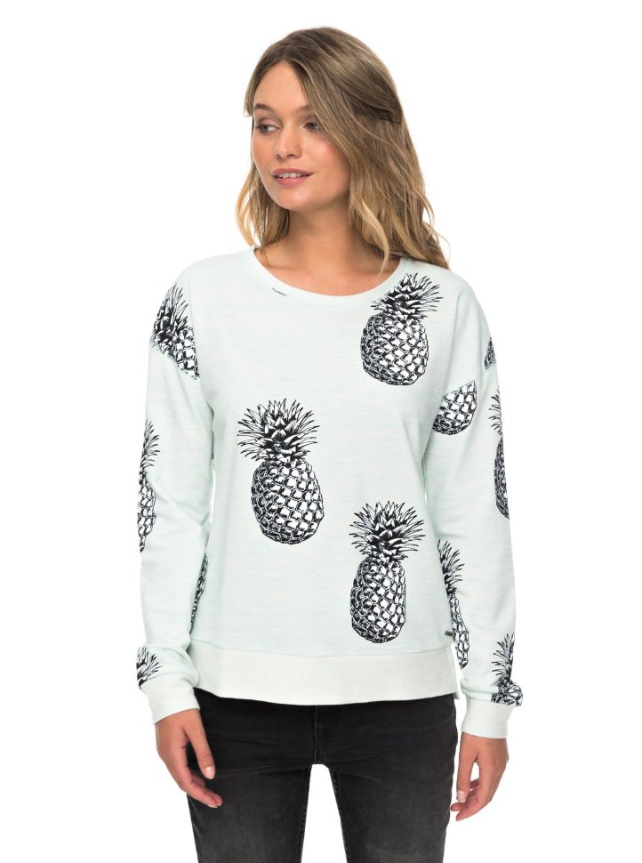 Джемпер женский ROXY Puertoadventure J Blue Light Big Pineapple фото 2