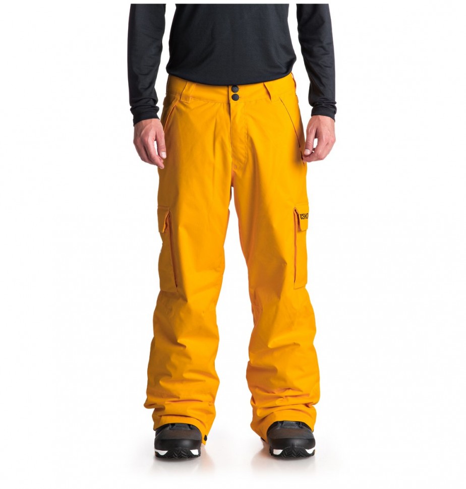Штаны для сноуборда мужские DC SHOES Banshee Pnt M Golden Rod