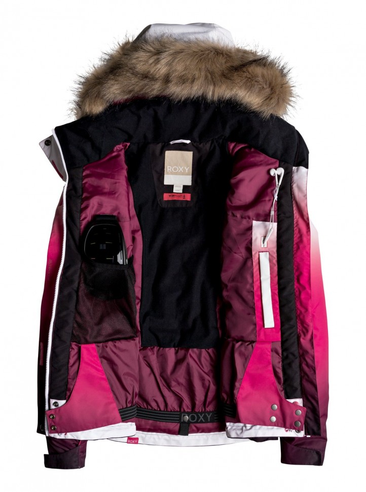 Куртка для сноуборда женская ROXY Jet Ski Se Jk J Tea Berry_Wave Gradient фото 3