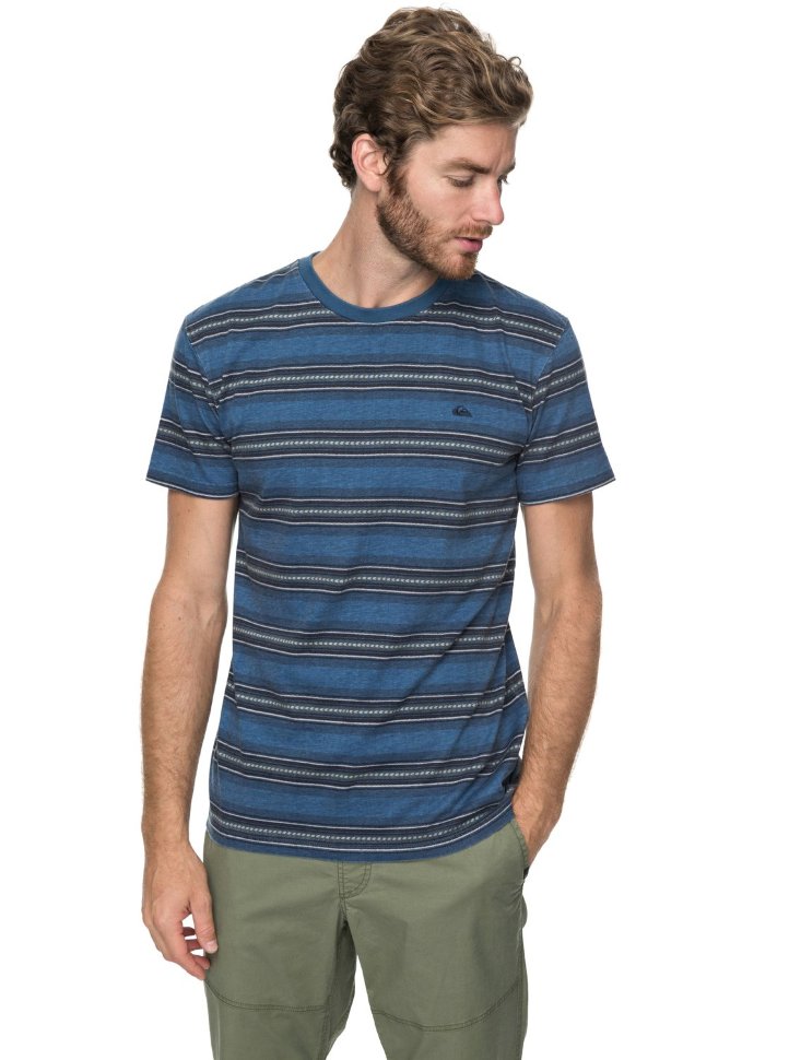 Футболка мужская QUIKSILVER Bayo M Blue Night Bayo