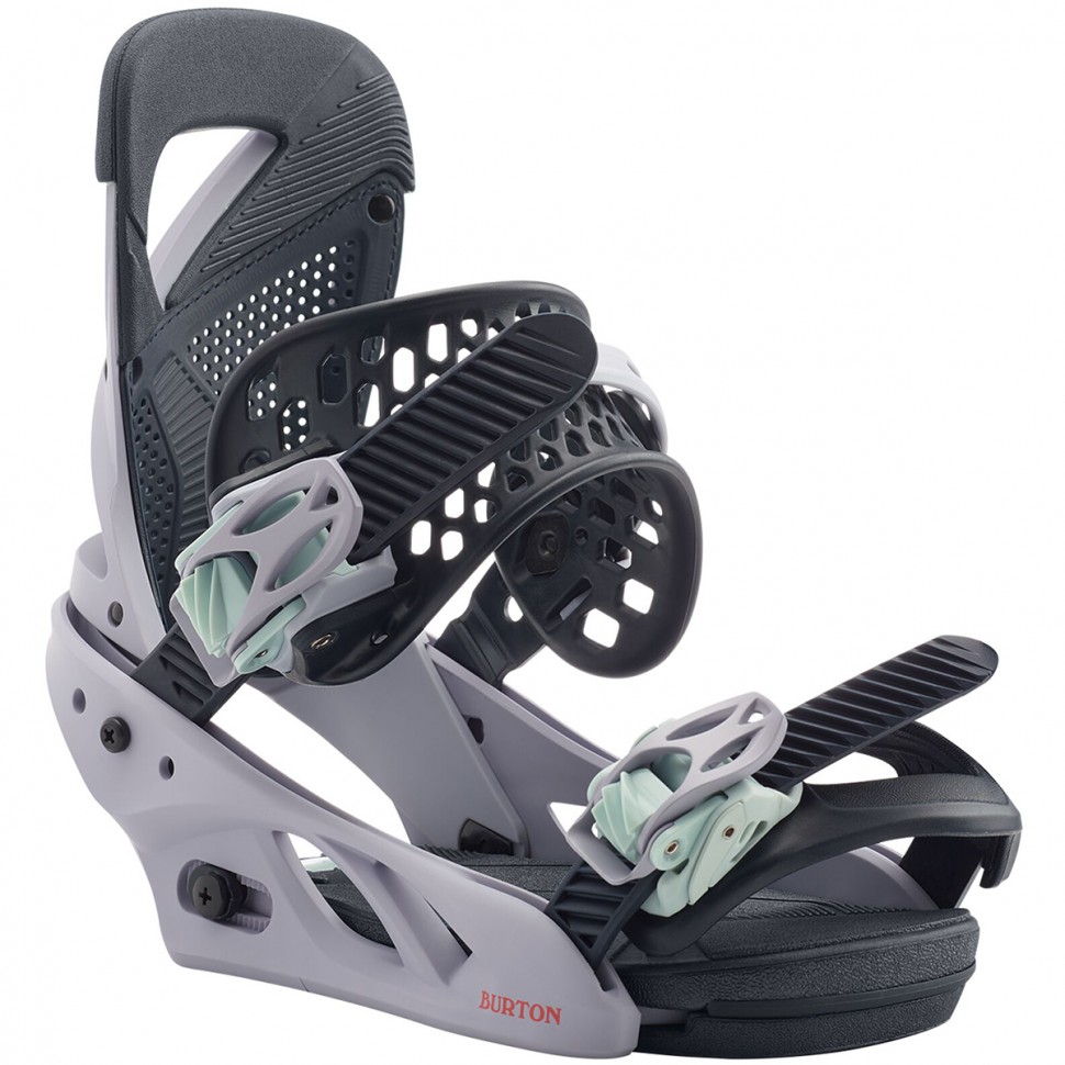 Крепления для сноуборда женские BURTON Lexa Lilac Gray 2020