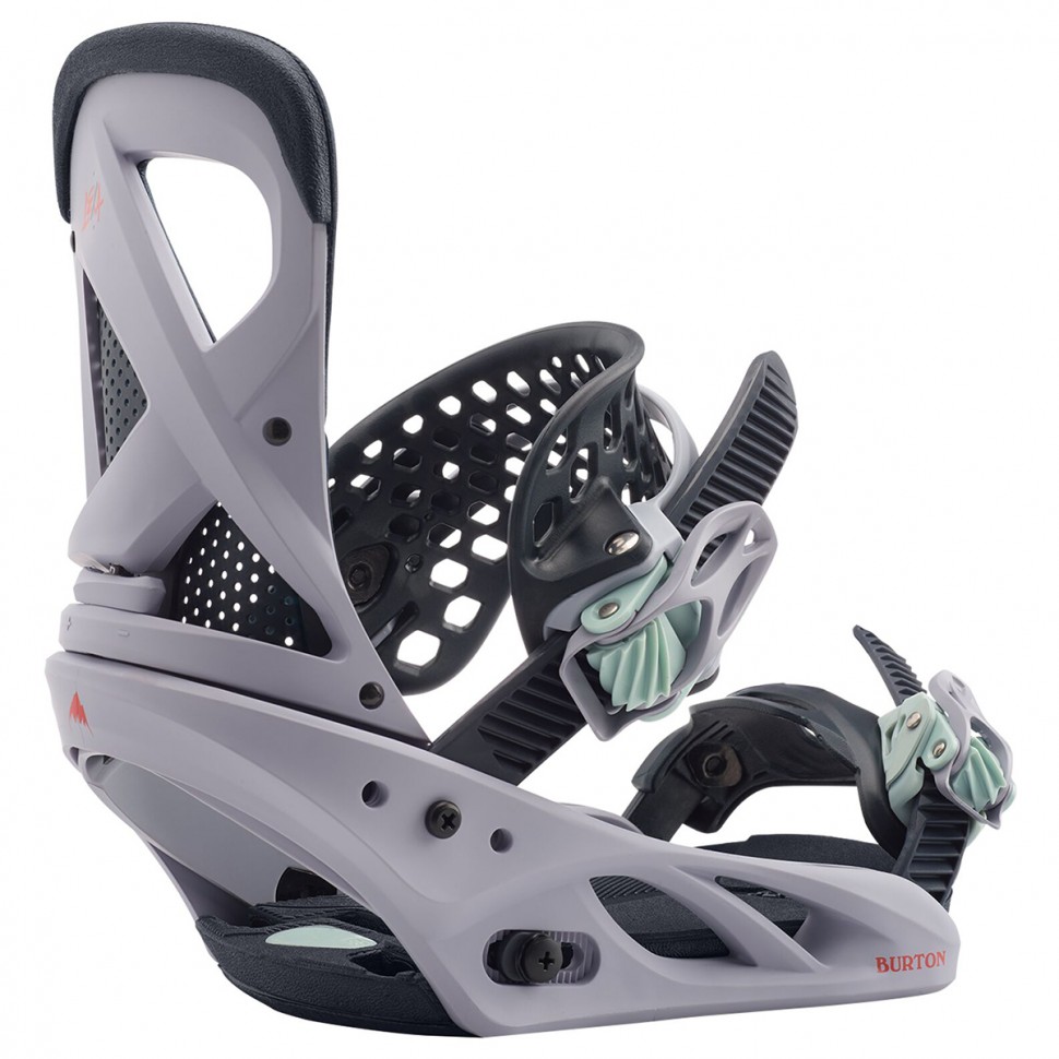 Крепления для сноуборда женские BURTON Lexa Lilac Gray 2020 фото 2