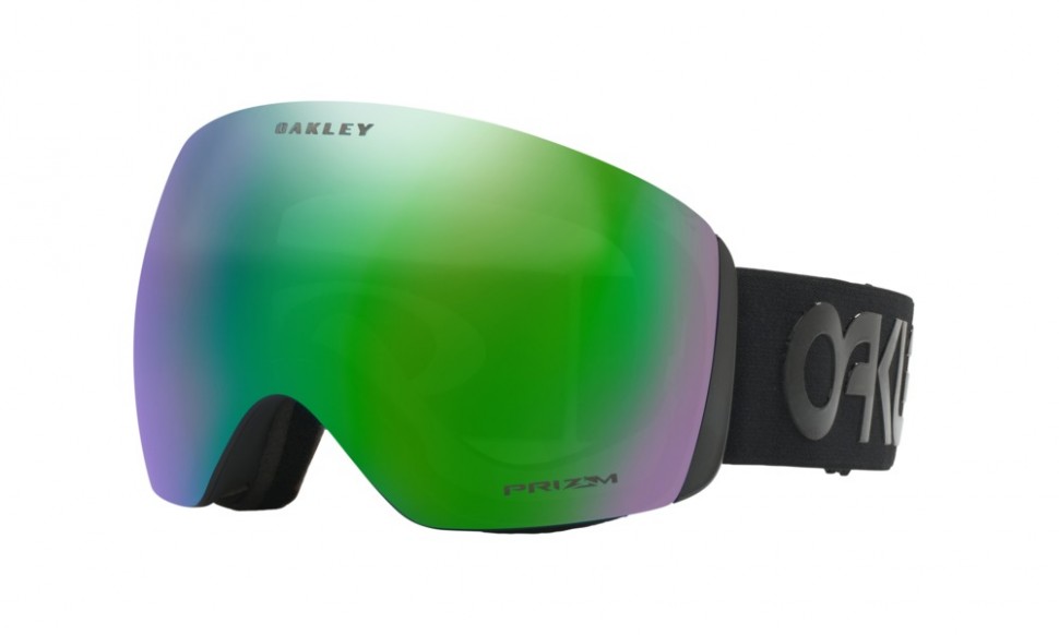 Маска горнолыжная OAKLEY FLight Deck Factory Pilot Blackout/Prizm Jade Iridium