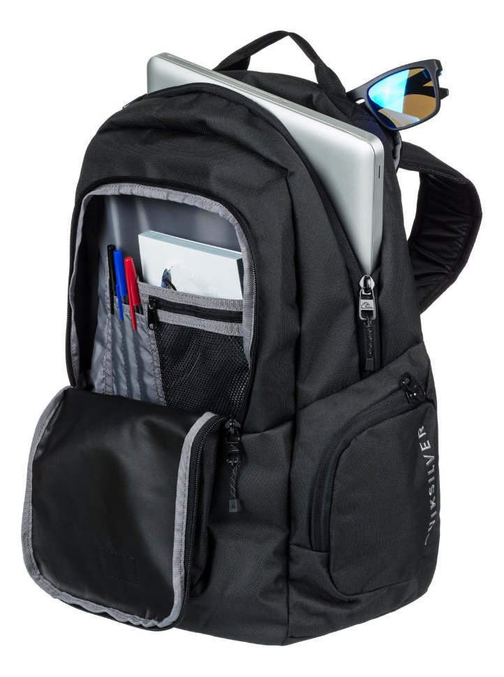 Рюкзак мужской QUIKSILVER Schoolie M Black фото 4