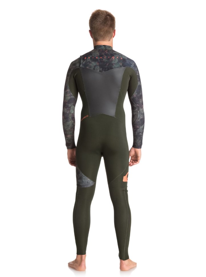 Гидрокостюм мужской QUIKSILVER 543 Syn Dark Ivy/ Camo/ Shrimp Pink фото 2