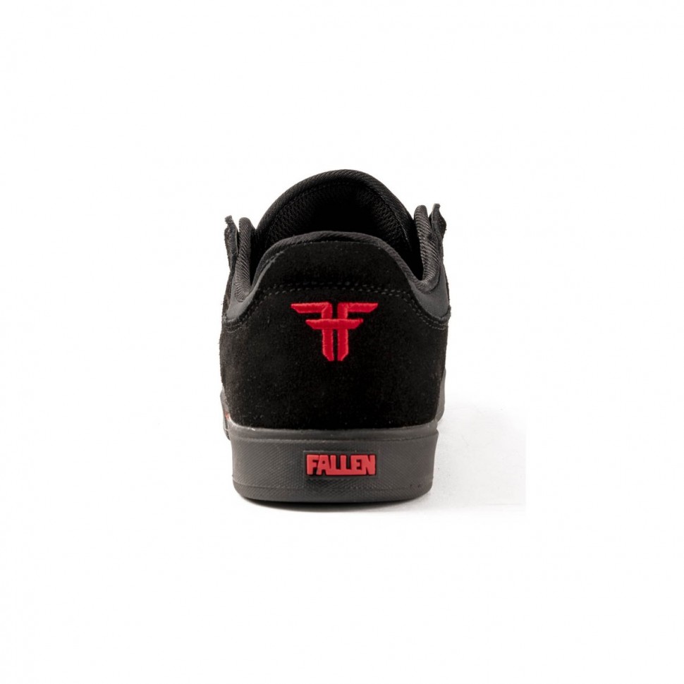 Кеды FALLEN Trooper Chris Cole Black/Black/Red 2020 фото 4