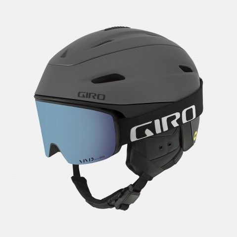 Маска горнолыжная GIRO Axis GREY WORDMARK/VIVID EMBER/VIVID INFRARED фото 2