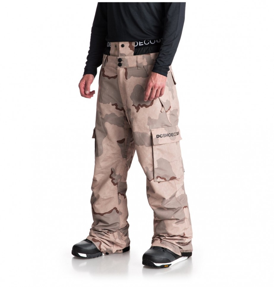Штаны для сноуборда мужские DC SHOES Identity Pnt M Incense Dcu Camo Men фото 2
