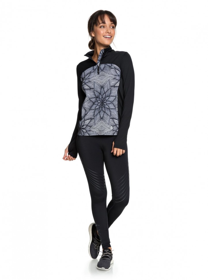 Джемпер ROXY Snow Piercer Ls J Marshmallow Pop Surf Stars фото 2