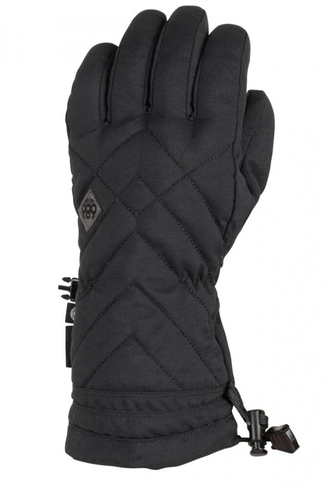 фото Перчатки для сноуборда женские 686 wms patron gauntlet glove black