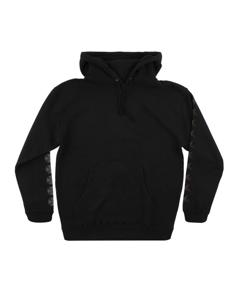 Худи мужское  Independent x Thrasher Pentagram Cross Pullover Hooded Black фото 2